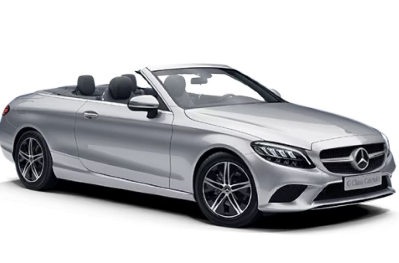 Kosmos rent a car in Kos Mercedes C180 Cabrio